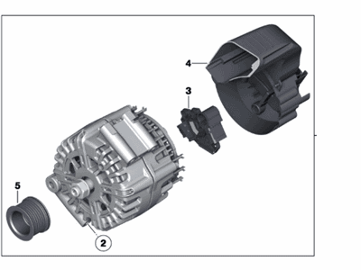 BMW 12-31-7-540-743 ALTERNATOR