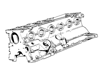 BMW 11-11-1-714-837 Exchange Engine Block With Pistons