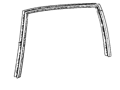 BMW 51-34-1-921-513 Left Window Guide