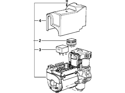 BMW 34-51-1-140-005 Hydraulic Unit