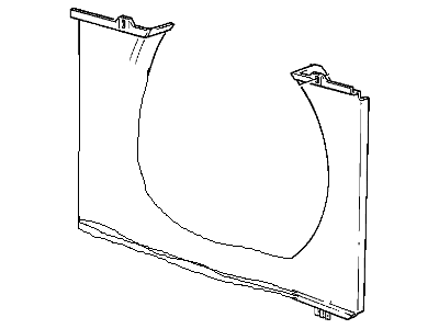 BMW 17-11-1-712-240 Fan Shroud