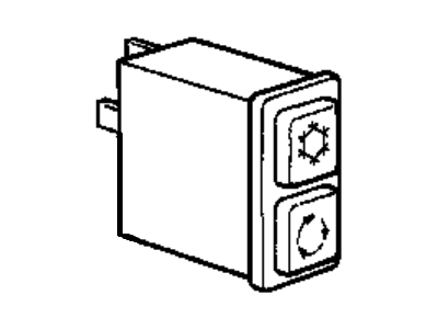BMW 61-31-1-380-557 Switch Air Conditioning