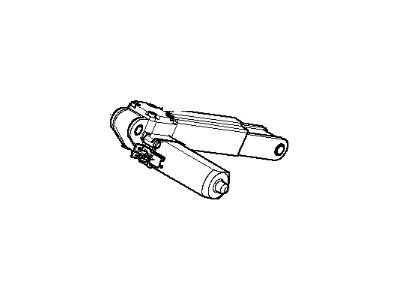 BMW 67-31-7-056-046 Drive, Seat Height Adjustment Right