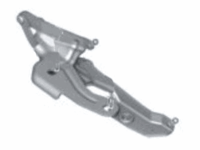 BMW 41-00-7-191-275 Left Trunk Lid Hinge