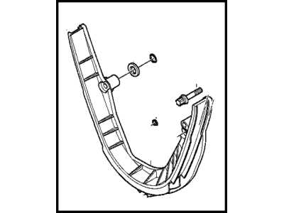 BMW 11-31-1-406-366 Deflection Rail