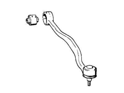 BMW 31-12-1-132-353 Rod Without Rubber Mounting Left
