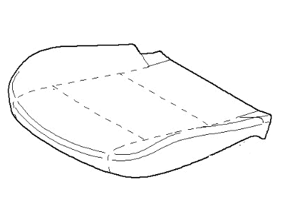 BMW 52-10-3-421-782 Seat Cover, Leather