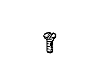 BMW 52-10-1-817-063 Countersunk Screw