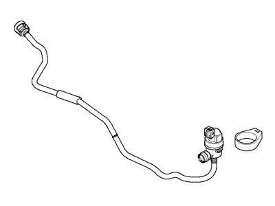BMW 13-90-7-515-794 Fuel Tank Ventilation Valve With Pipe