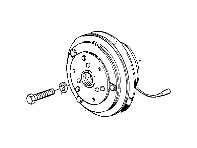 BMW 64-52-8-353-032 Magnetic Clutch