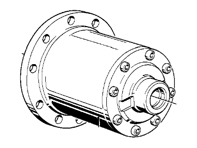 BMW 33-14-1-209-655 Exchange-Limited Slip Differential.Unit