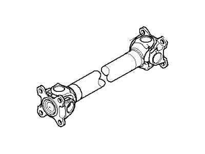 BMW 26-20-7-525-969 Front Drive Shaft Assembly