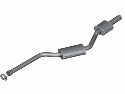 BMW 18-30-7-646-026 Front Silencer