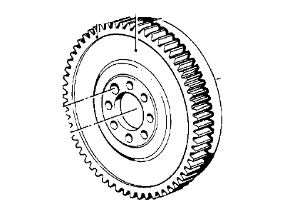 BMW 11-22-1-705-046 Flywheel