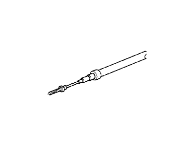 BMW 34-40-1-166-054 Hand Brake Bowden Cable