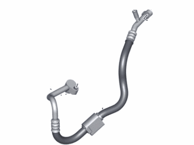 BMW 64-53-9-223-298 Suction Pipe Evaporator-Compressor
