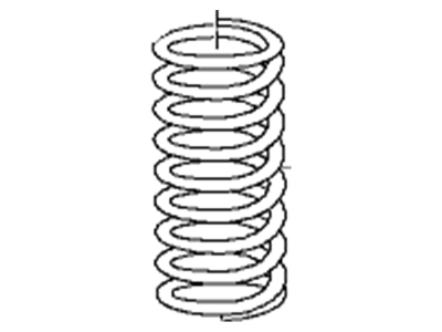 BMW 33-53-6-761-219 Coil Spring, Rear