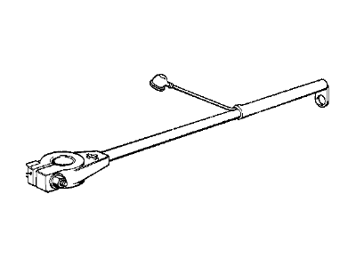 BMW 61-12-1-375-344 Plus Pole Battery Cable