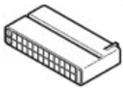 BMW 12-52-7-521-529 Socket Housing