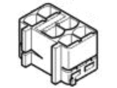 BMW 12-52-7-521-530 Socket Housing 6 Pins
