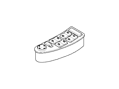 BMW 61-31-9-362-762 Window Switch Control