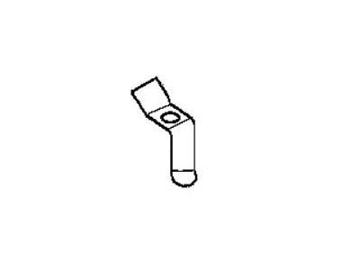 BMW 41-14-7-894-116 Secondary Air Pump Bracket, Rear