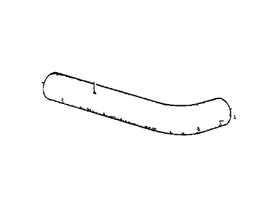 BMW 11-53-1-276-541 Coolant Hose, Thermostat
