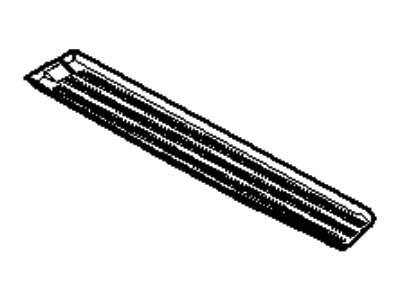 BMW 51-41-6-972-401 Rubber Mat Map Pocket, Rear Left
