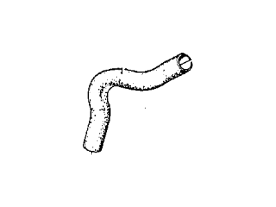 BMW 11-53-1-266-462 Radiator Hose, Lower