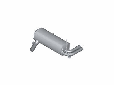 BMW 18-30-8-689-370 Rear Muffler