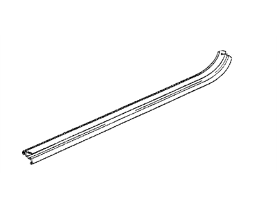 BMW 51-37-1-871-737 Door Weather Strip Outer Left