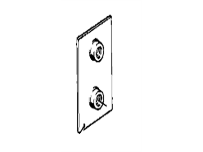 BMW 51-37-1-839-346 Guide Plate