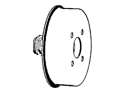 BMW 34-11-2-061-550 Brake Drum