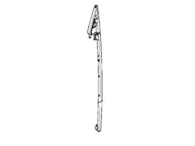 BMW 41-51-1-874-782 Guide Rail Front Right