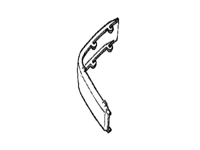 BMW 51-11-2-233-780 Rubber Strip Right