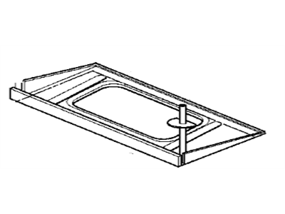 BMW 51-11-2-267-452 Bracket, Center