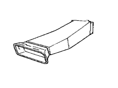 BMW 51-71-2-233-361 Front Left Brake Air Duct