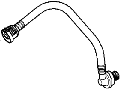 BMW 11-66-7-571-122 Vacuum Pipe With Non-Return Valve