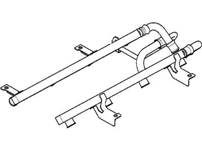 BMW 13-53-1-407-984 Injection Pipe