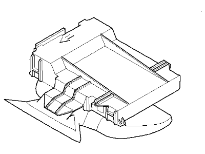 BMW 65-75-6-974-372 Ultrasonic Module