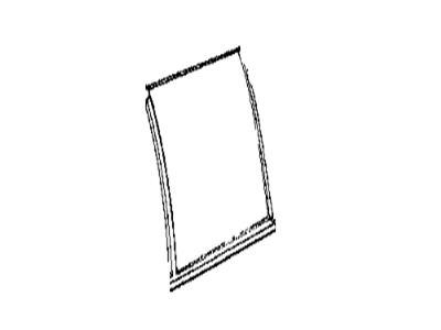 BMW 51-32-1-937-975 Door Window Green Front Left