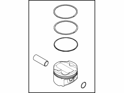 BMW 11-25-7-834-017 Piston Kit