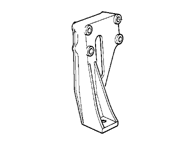 BMW 11-81-1-136-537 Left Support Bracket