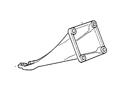 BMW 11-81-1-135-948 Engine Supporting Bracket Right