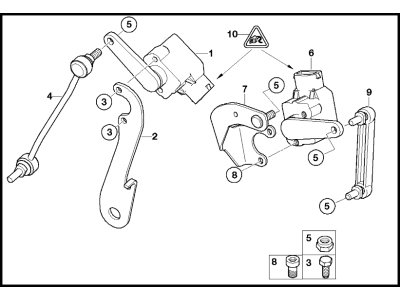 BMW 31-10-6-769-459 Front Axle Support