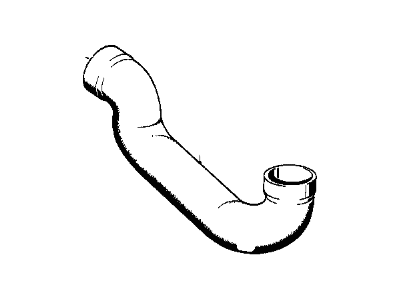 BMW 11-53-1-306-832 Radiator Hose