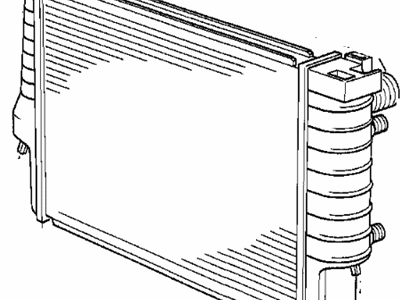 BMW 17-11-1-468-080 Automatic Radiator