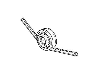 BMW 64-55-1-721-844 Idler Pulley