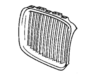 BMW 51-13-8-122-238 Grille Right