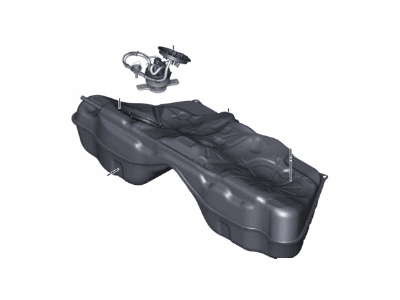 BMW 16-11-2-284-040 Sheet-Steel Fuel Tank